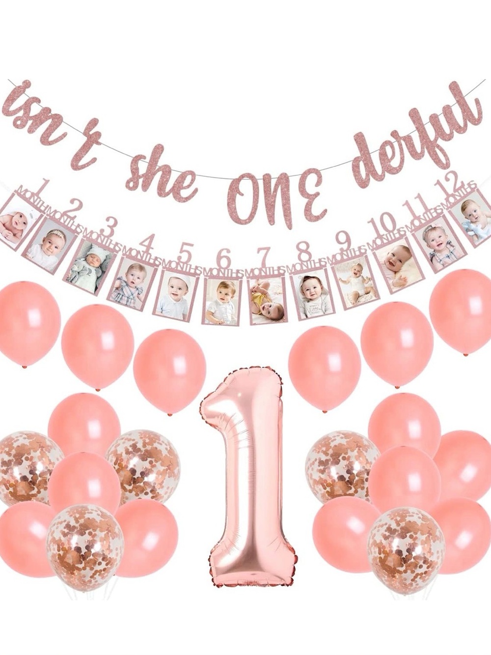New first birthday party decorations